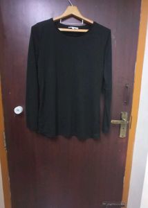 Black Long Sleeve Top