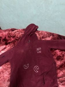 Burgundy Hoodie
