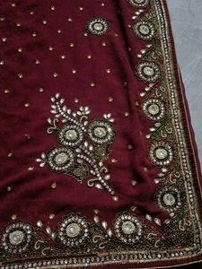 Bridal Red Saree❤️