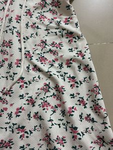 Floral Print Mini Dress
