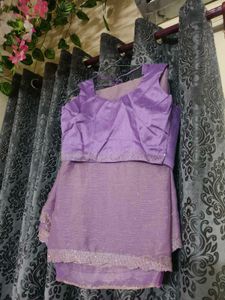 Saree+Stiched Blouse+Peticot