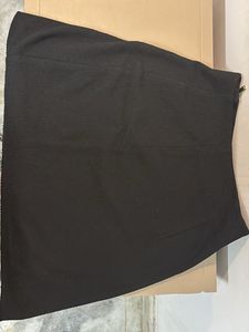 Black Zipper Skirt