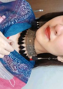 Boho Silver Tone Jewelry Set
