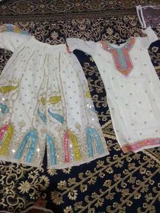 Kurta Sharara Dupatta Set