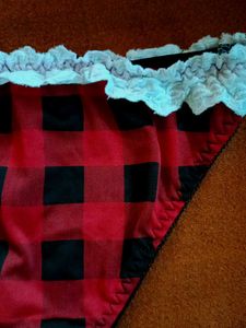 Red Checkered Lingerie