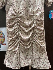 Floral Print Mini Dress