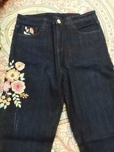 Jeans With Embroidery