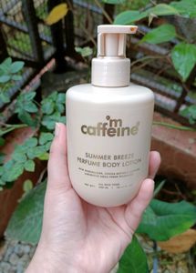 MCaffeine summer Breeze perfume Body Lotion