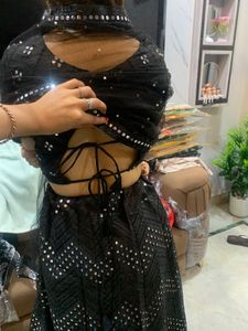 Mirror Work Lehanga(NEW)🖤🐝✔️
