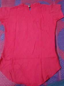 Beautiful pink top for daily wear on jeans..