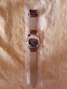 Leather Analog Watch For Men