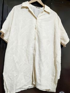Cream Top Like Shirt For Girl & Woman 46 Bust
