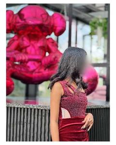 Elegant Maroon Velvet Dress