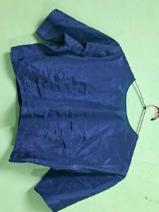Elegant Blue Blouse