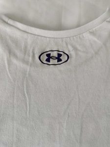 White Under Armour Tee Shirt