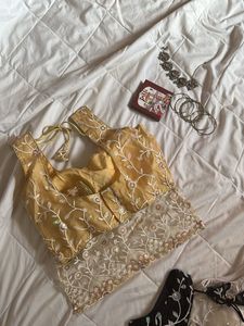 y2k Chatpata top in beige