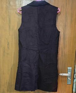 Sleeveless Blazer Vest