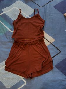 Shorts And Top For Nightsuit