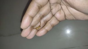 1.120 Gram 916 Gold Ring For Women