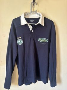 STUDIOFIT Relaxed Fit Long Sleeve Polo Shirt