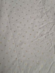 White top With Gold Dots Design