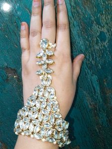 Elegant Hand Harness with Ring