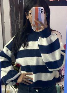 Striped Knit Pullover 🎀