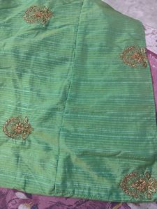 Custom-Stitched Fluorescent Green Festive Skirt 💚