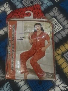 Cute Printed Night Suit