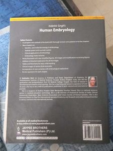 Inderbir Singh Human Embryology (11th Ed)