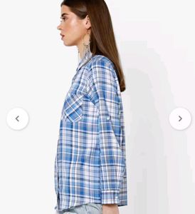 DNMX Checked Shirt With Patch Pocket