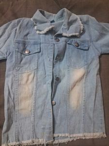 Denim Sky Blue Jacket