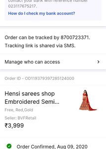 Red Lahange Choli Dupatta M Size