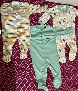 3-Pack Baby Jumpsuit