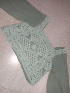Crochet Detail Top