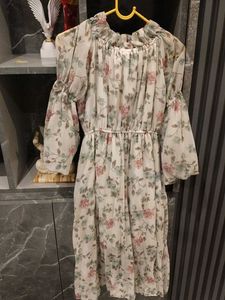 Pastel White Casual Dress