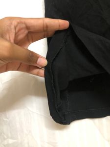Mango Black Midi Dress
