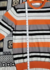 Levi&#39;s Men Stripped Lambswool Pullover