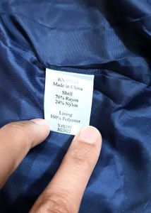 Purple Floral Velvet Coat