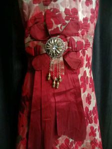 Red Floral Dress ❤️
