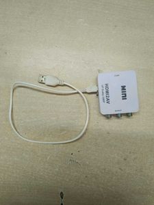 Mini hdmi to av convertor.