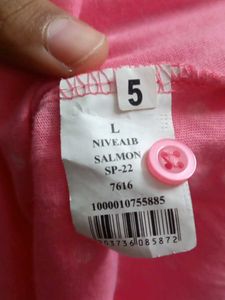 Pink Polka Dot Top