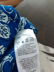 Blue Printed Kurta (Women&#39;s)