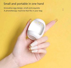 Plug-In Led Nail Dryer For Quick Gel Polish Drye