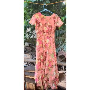 Floral Print Maxi Dress