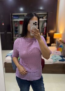 Lavender Top - M size