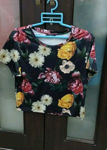 Floral Print Tee