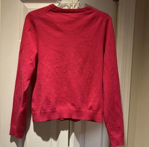 LIGHT RED CARDIGAN - SMALL