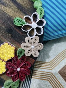 Handmade Quilled Paper Ring platter