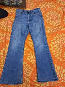 Classic Pair Of New Blue Jeans
